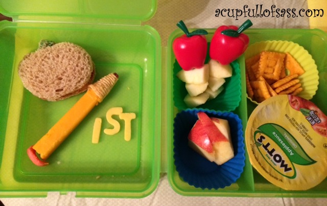 Bento Lunch First day of School