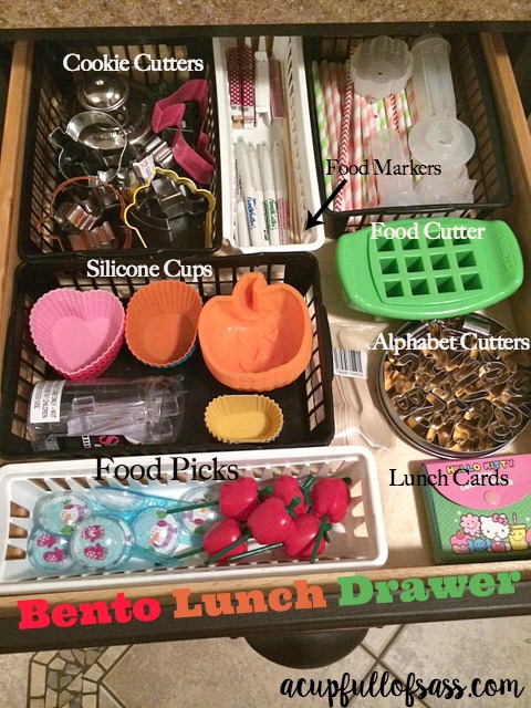 Bento Supplies for kids lunch
