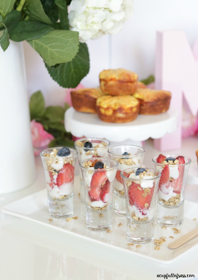 Yogurt Parfait Shooters