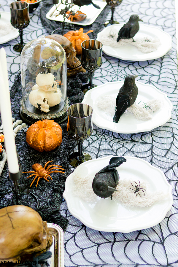 Halloween Tablescape with Oriental Trading