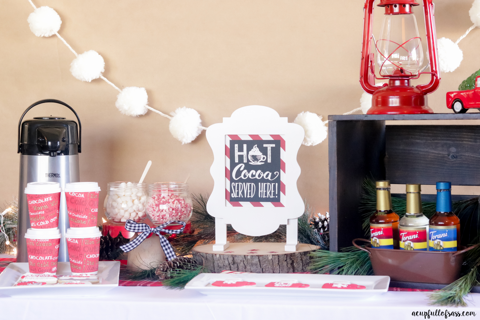 How to create a Hot Cocoa Bar 