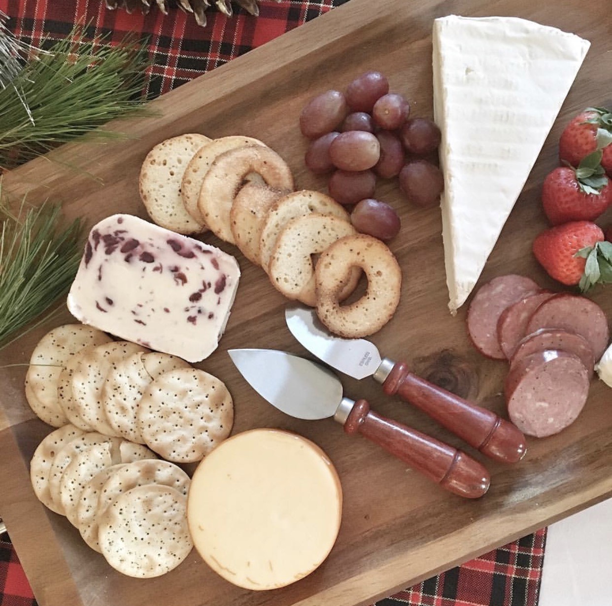 Cheese Board for Holiday Parties