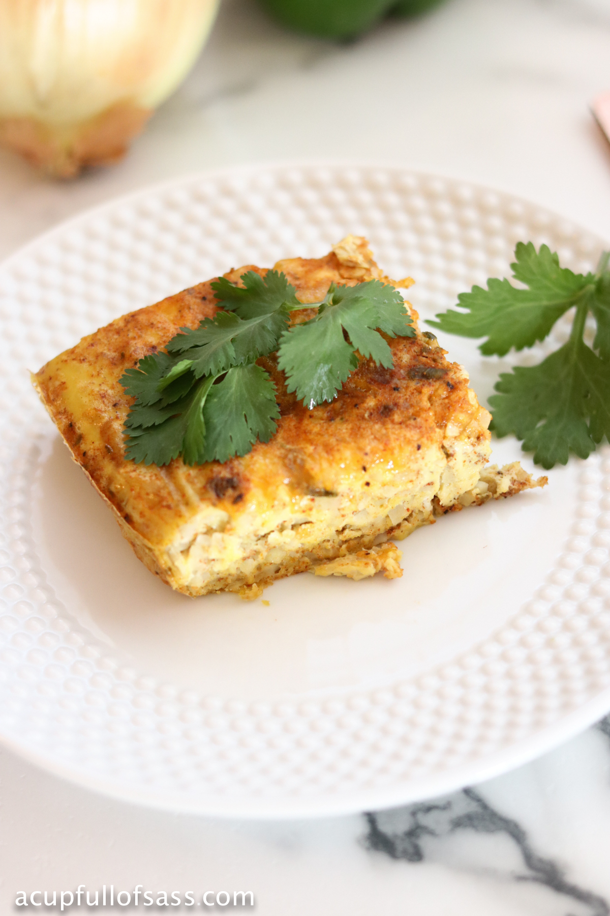 Slow Cooker Mexican Egg Casserole - A Cup Full of Sass