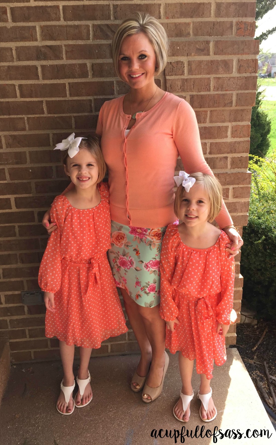 mom and daughter outfits A Cup Full of Sass