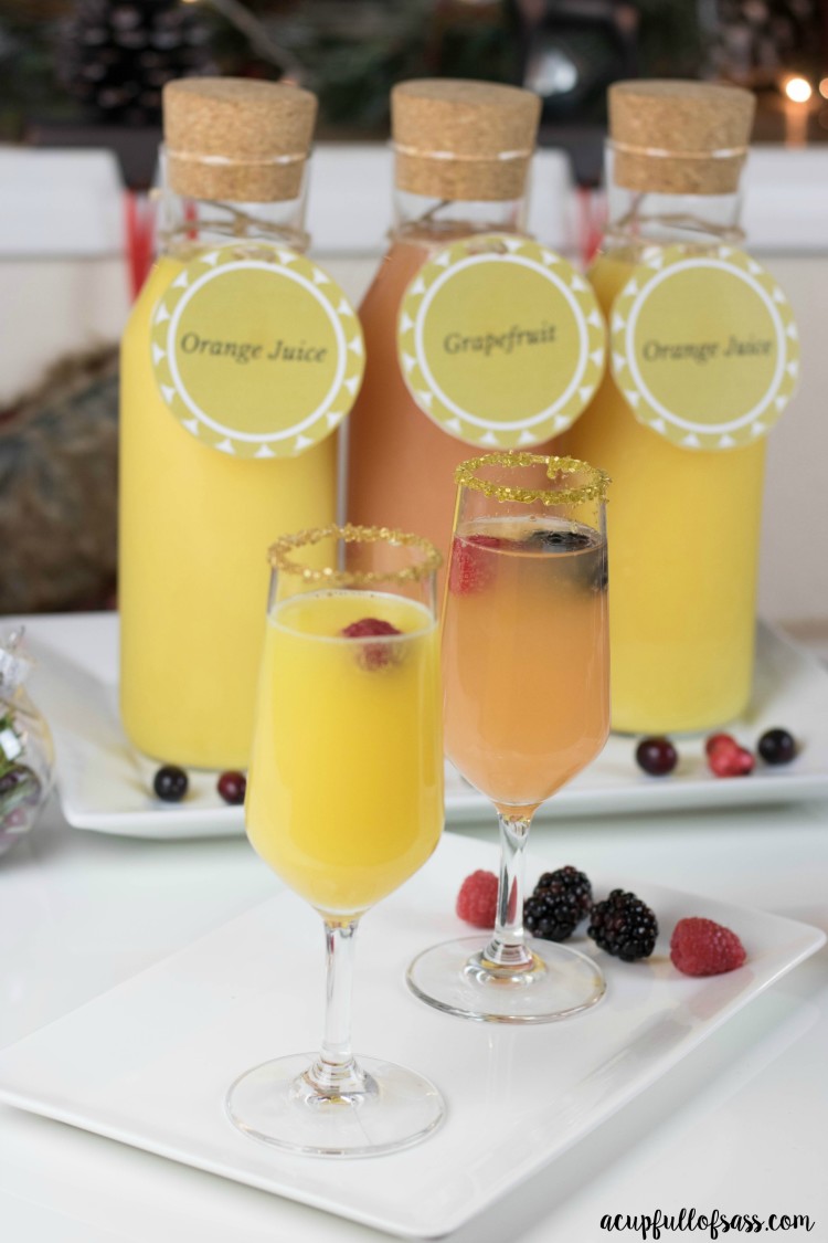 How to Build the Ultimate Mimosa Bar