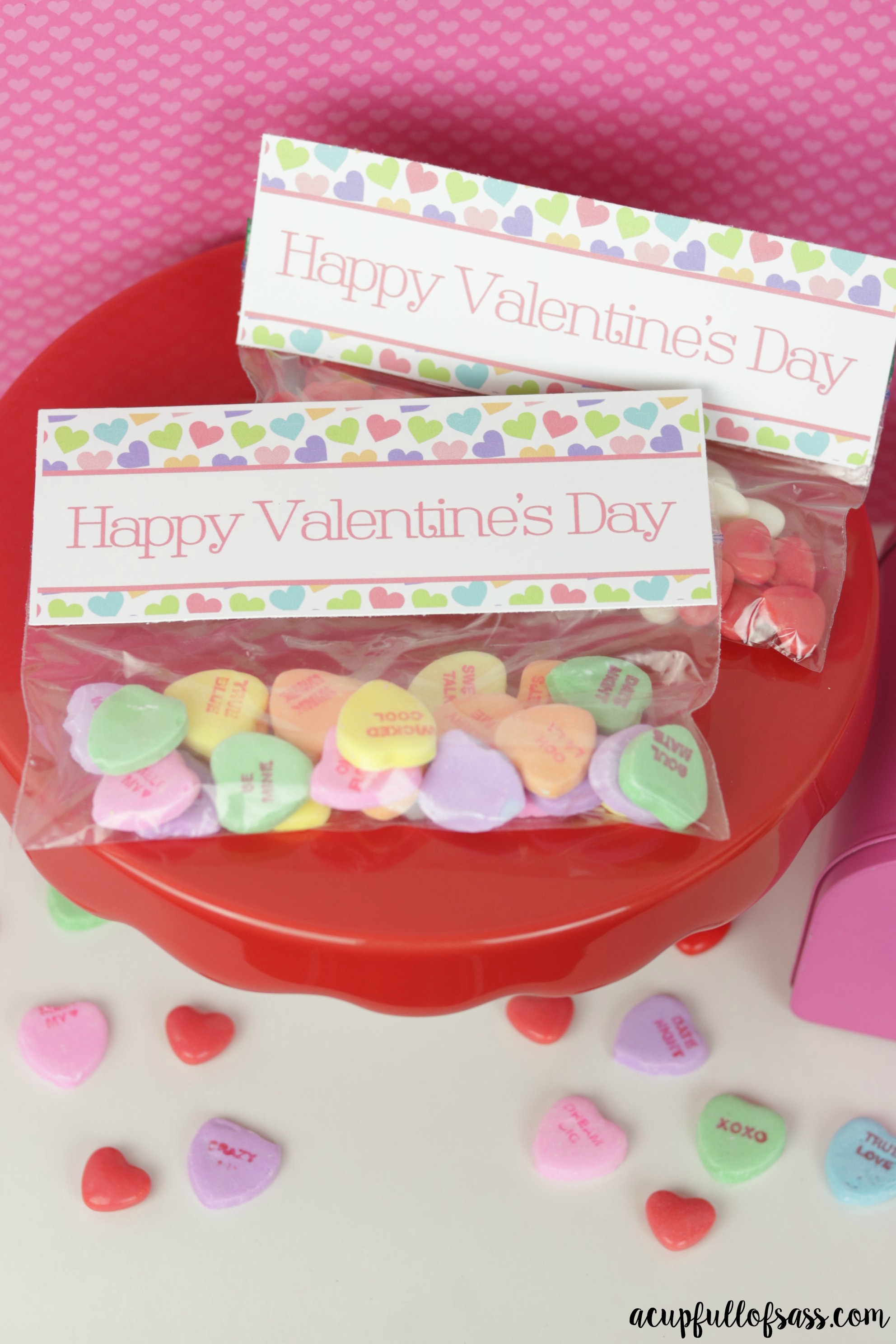 Printable Valentine s Day Treat Bag Toppers A Cup Full Of Sass