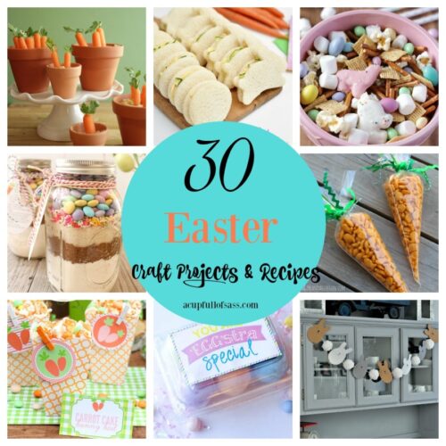 30 Easter Craft Projects and Recipes - A Cup Full of Sass