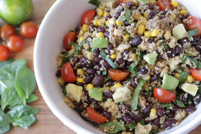 Black Bean and Couscous Salad - A Cup Full of Sass