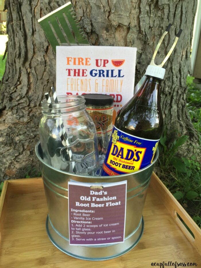 Dad's Old Fashion Root Beer Float Kit - A Cup Full of Sass