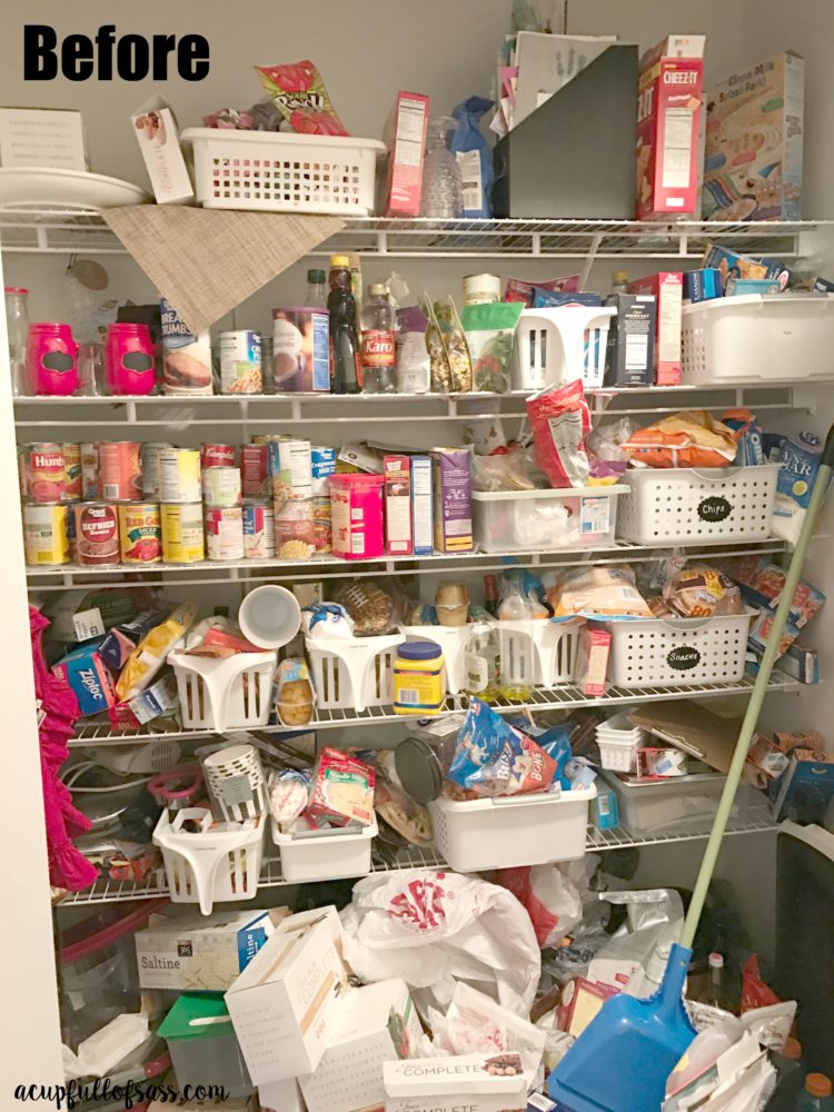 Organize Your Pantry in 5 Easy Steps - A Cup Full of Sass