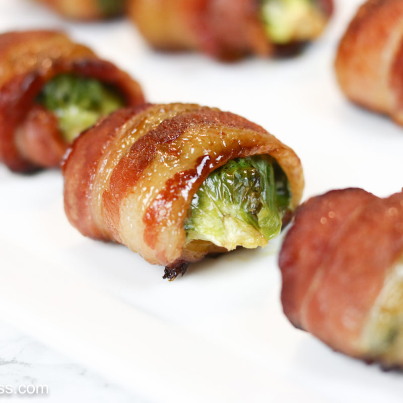 Bacon Wrapped Brussel Sprouts - A Cup Full Of Sass