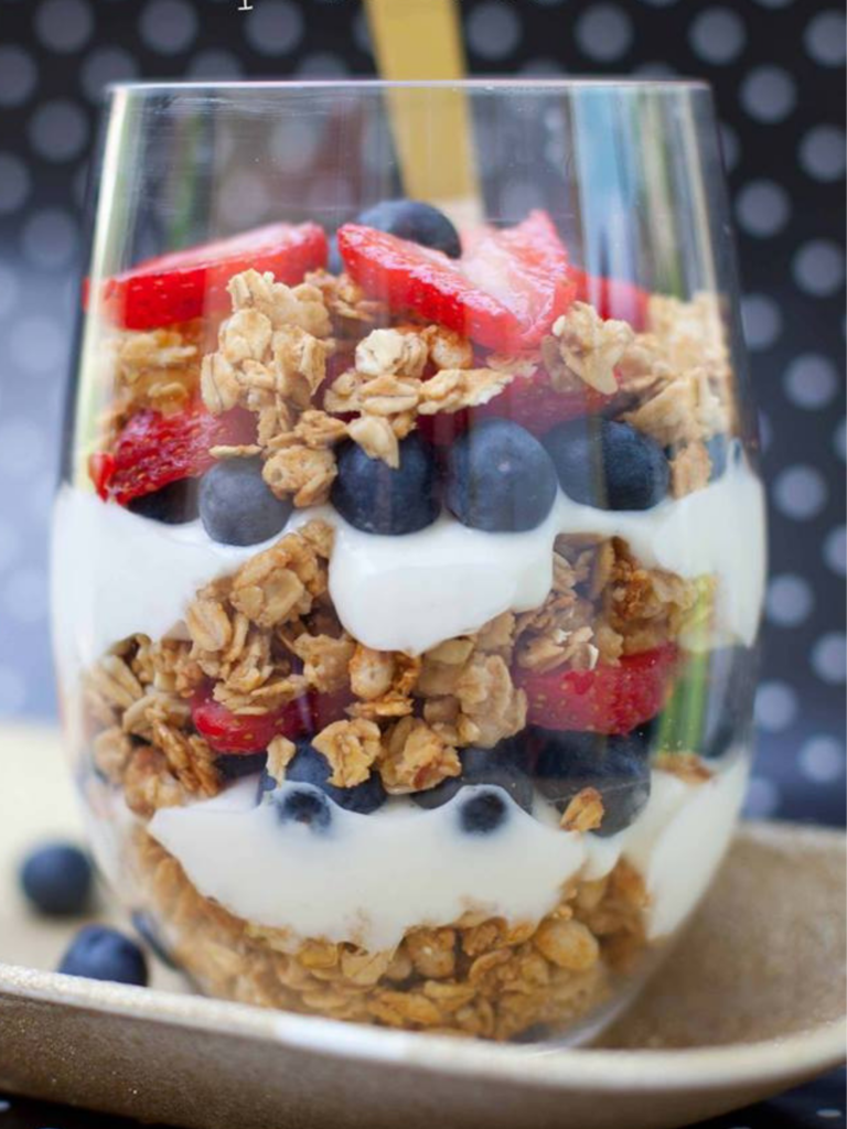 Fruit and Yogurt Parfait - A Cup Full of Sass