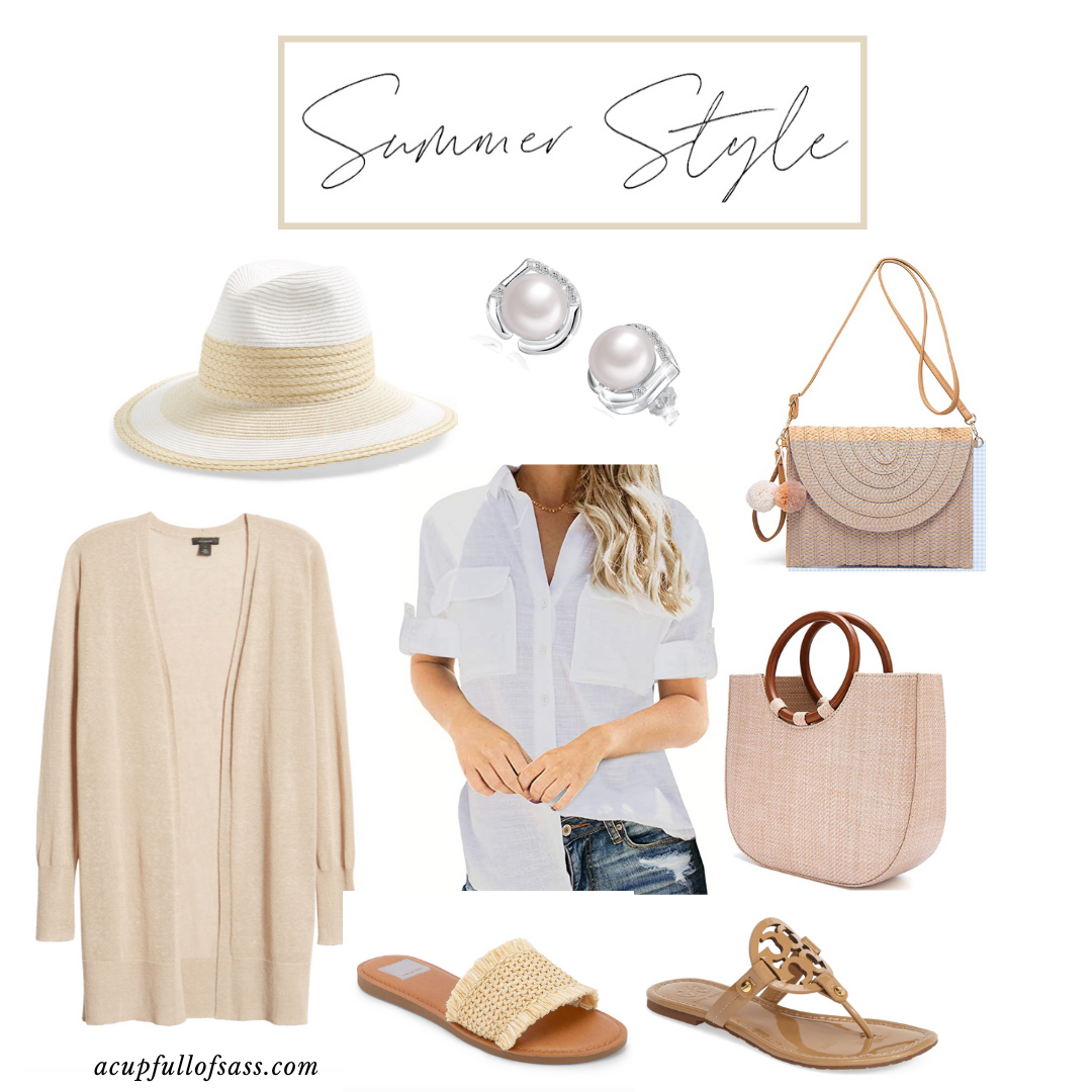 Classic Chic Summer Outfits - A Cup Full of Sass