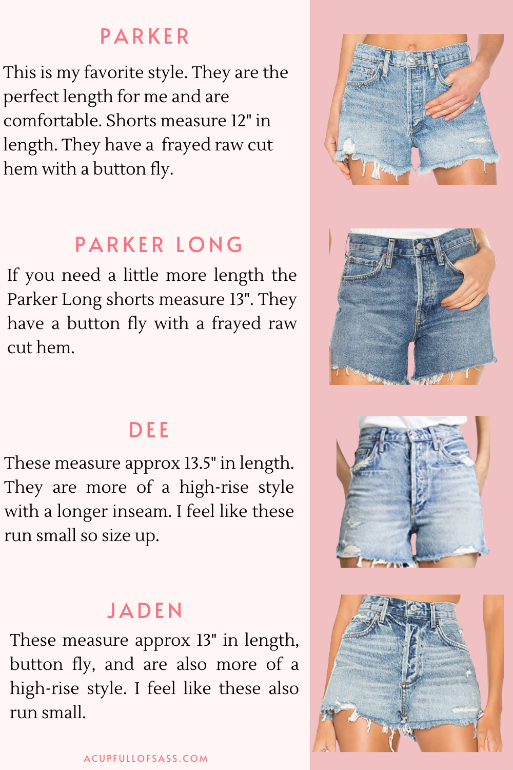 Summer shorts sizing review! ☀️ Full details in comments : r