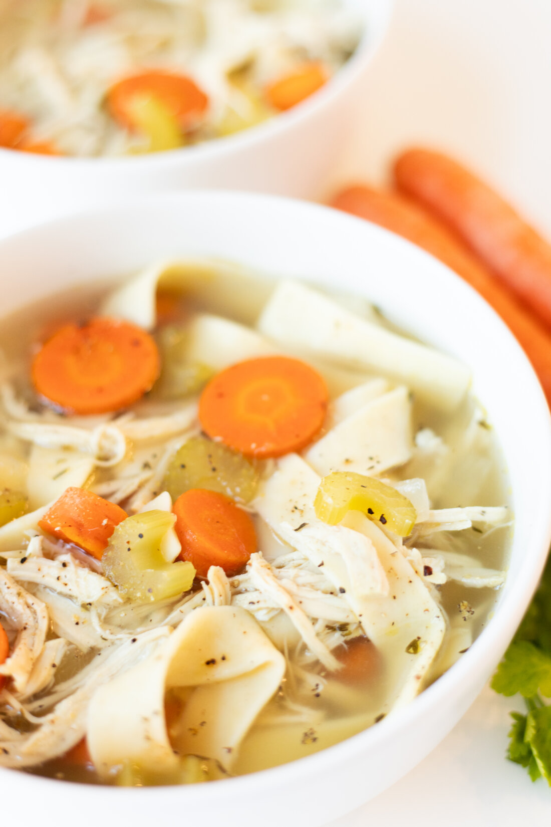 Easy Crockpot Chicken Noodle Soup recipe