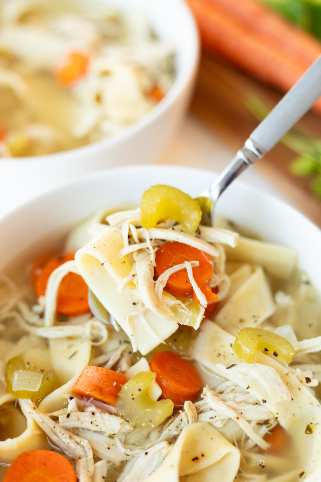 Crockpot Chicken Noodle Soup