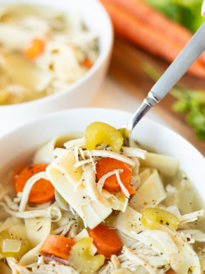 Crockpot Chicken Noodle Soup