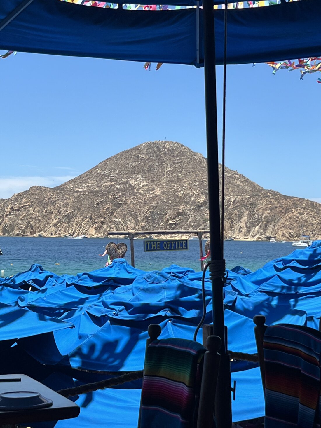 The Office on the Beach restaurant in Cabo