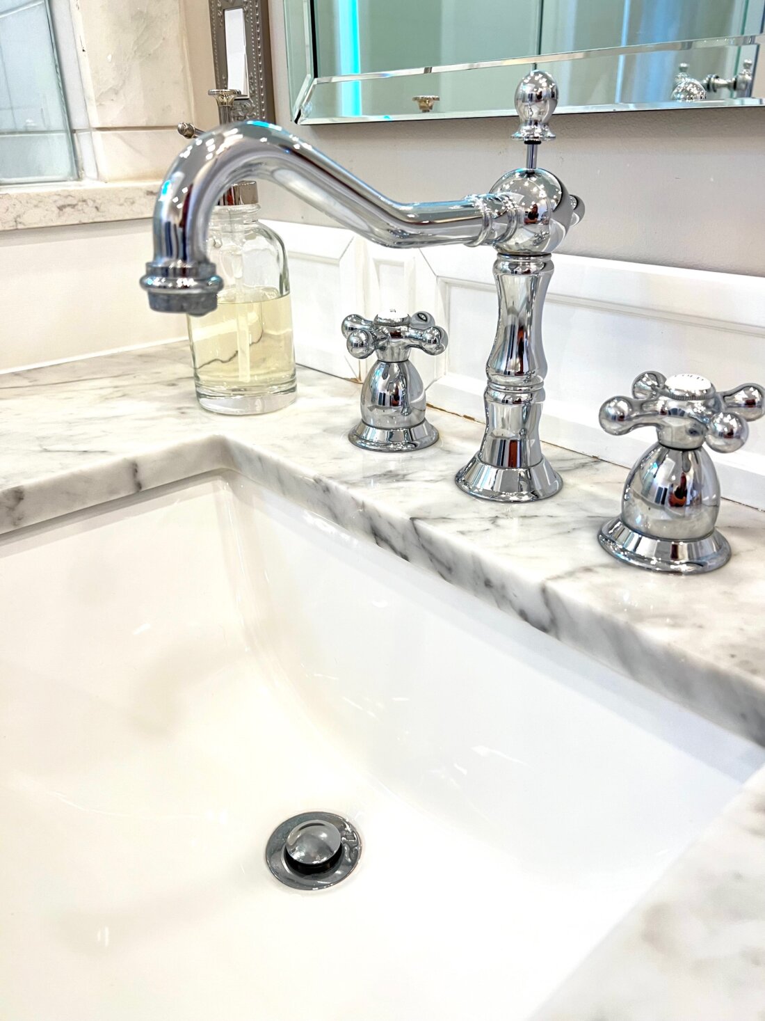 Classic Marble Bathroom